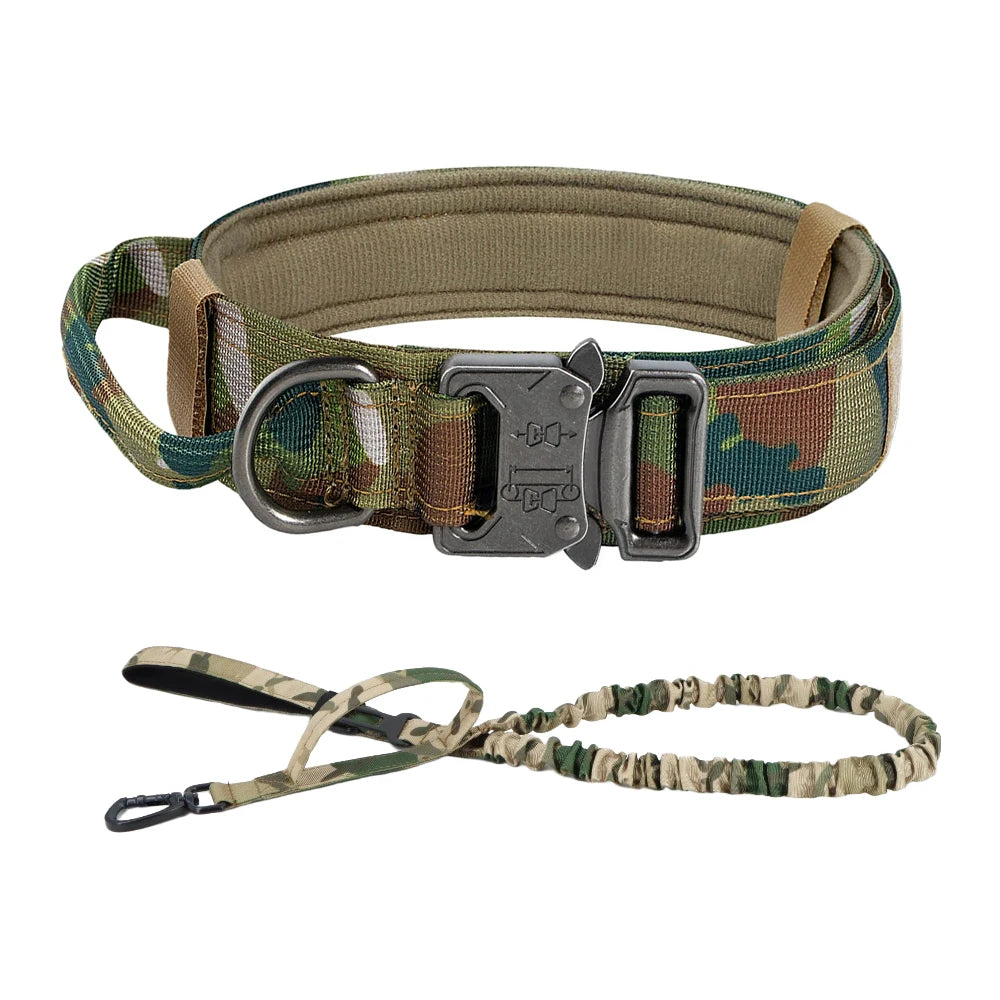 Take Control of Every Walk! Tactical Dog Collar & Leash Set