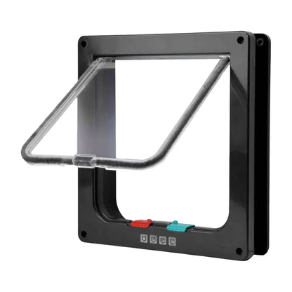 PawPass™ 4-Way Locking Pet Door – Safe & Convenient Pet Access