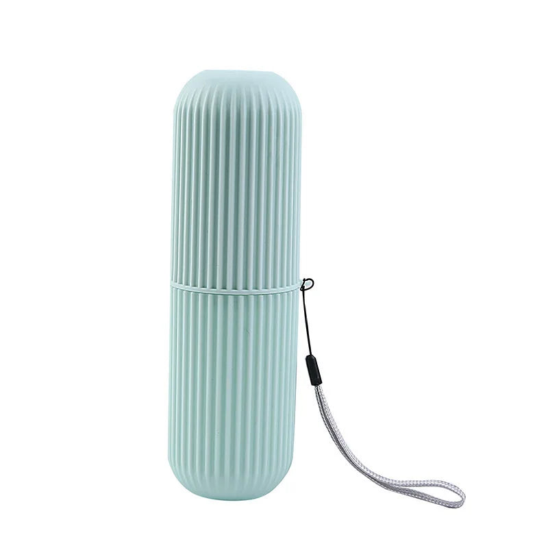 Portable Travel Toothbrush & Toothpaste Case | Hygienic Storage Box for Camping and Daily Use