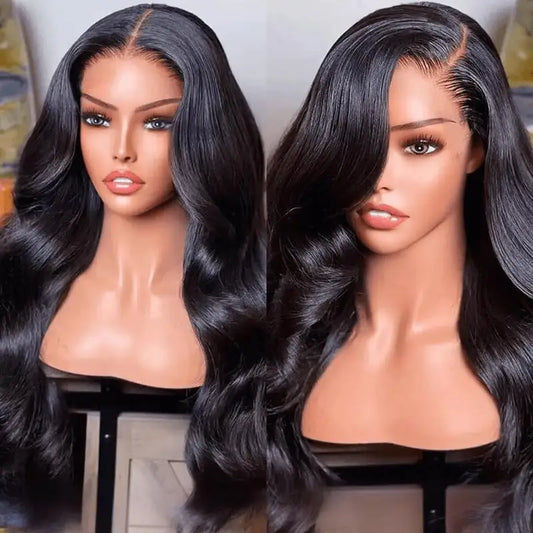 Brazilian Body Wave Lace Front Wig | 13x4 HD Transparent Lace | Pre-Plucked | Bleached Knots | Human Hair