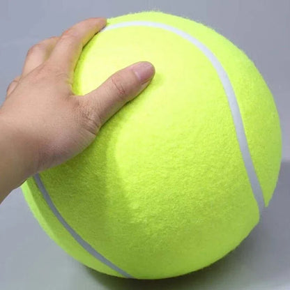 PawPlay™ Giant Tennis Ball – Interactive Outdoor Dog Toy