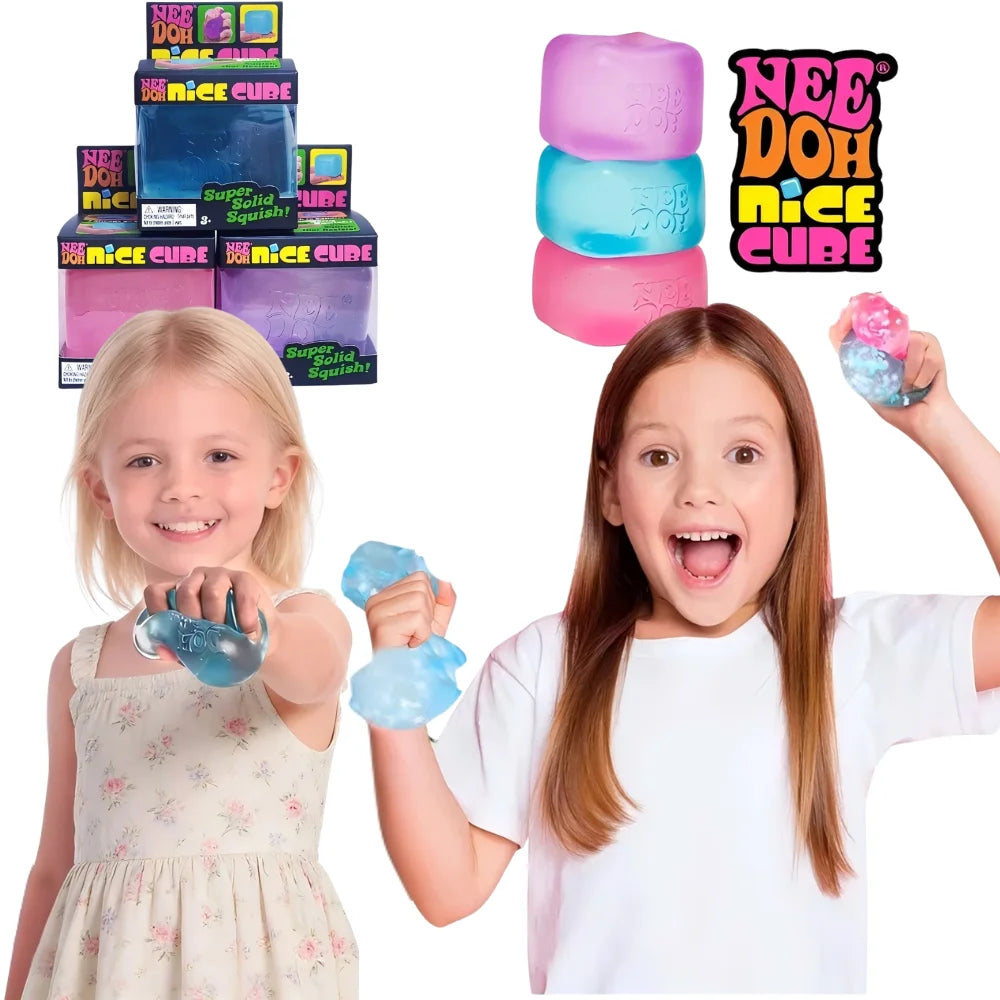 SquishZen™ Jelly Cube Fidget Toy – Ultra-Soft Sensory Stress Reliever