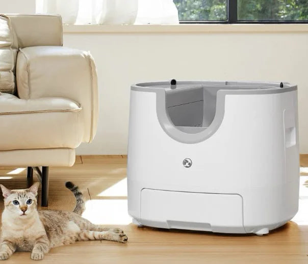 Furoomate™ Smart Self-Cleaning Cat Litter Box | Hands-Free Odor Control