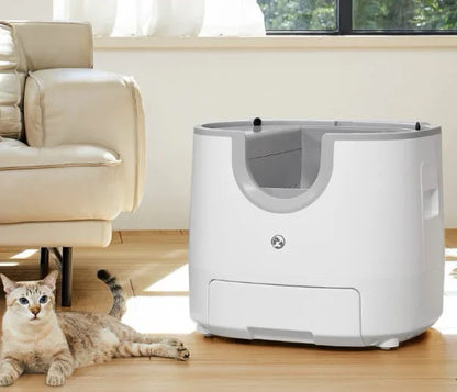 Furoomate™ Smart Self-Cleaning Cat Litter Box | Hands-Free Odor Control