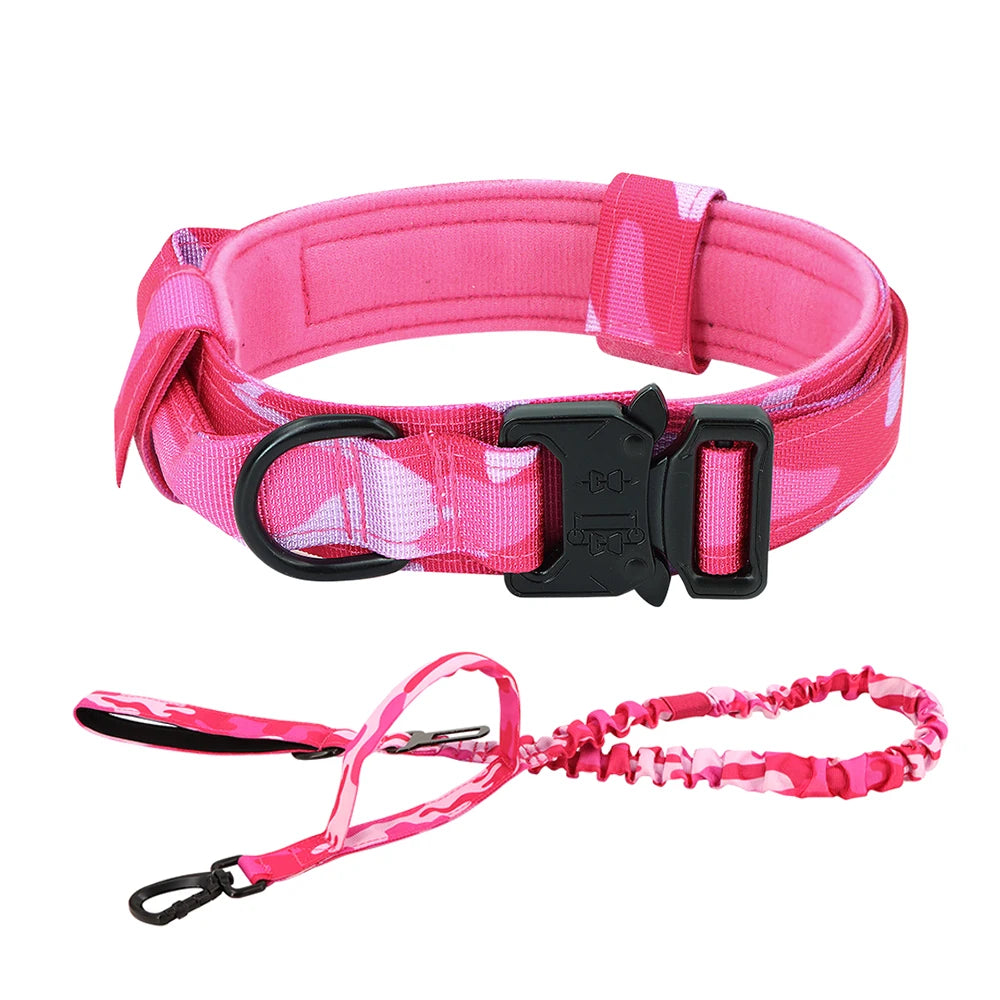 Take Control of Every Walk! Tactical Dog Collar & Leash Set