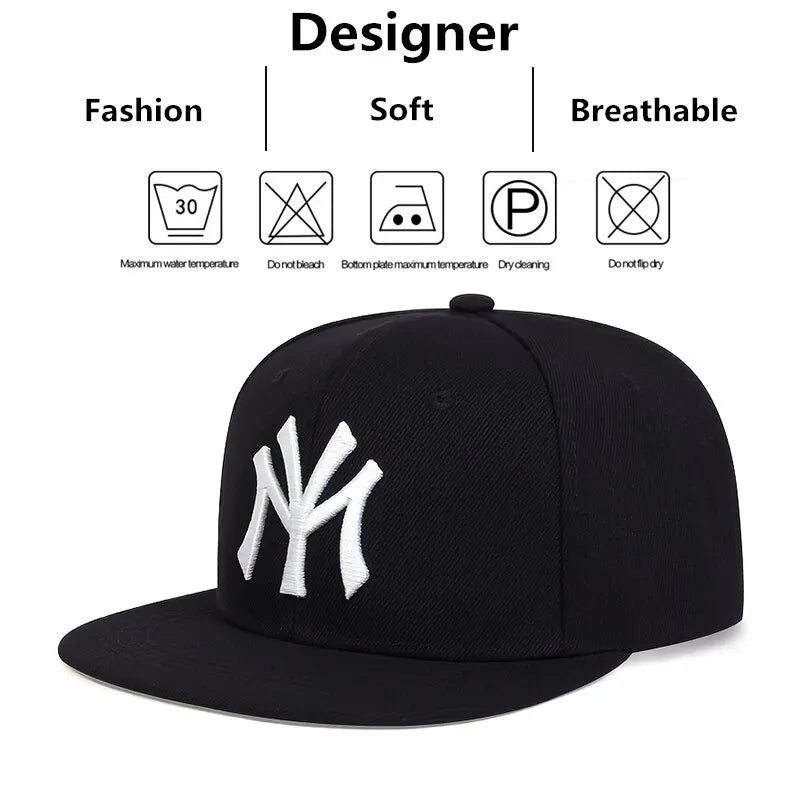 StreetFlex™ Embroidered Baseball Cap – Urban Lifestyle Collection
