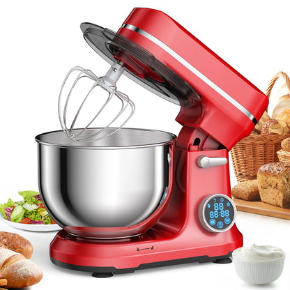 BioloMix Stand Mixer | 1200W DC Motor | 11 Speeds | Digital OLED Display | Dough Hook & Whisk