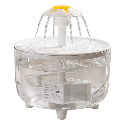 1200ml Automatic Pet Water Fountain | USB Powered | Quiet Filtered Drinking Dispenser for Cats