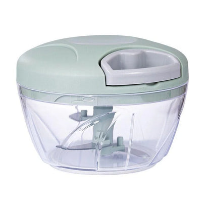 Manual Food Chopper, 500ml/900ml Hand-Pull Vegetable Cutter, Meat Mincer, Garlic Press & Onion Chopper for Everyday Kitchen Use