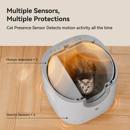 Furoomate™ Smart Self-Cleaning Cat Litter Box | Hands-Free Odor Control