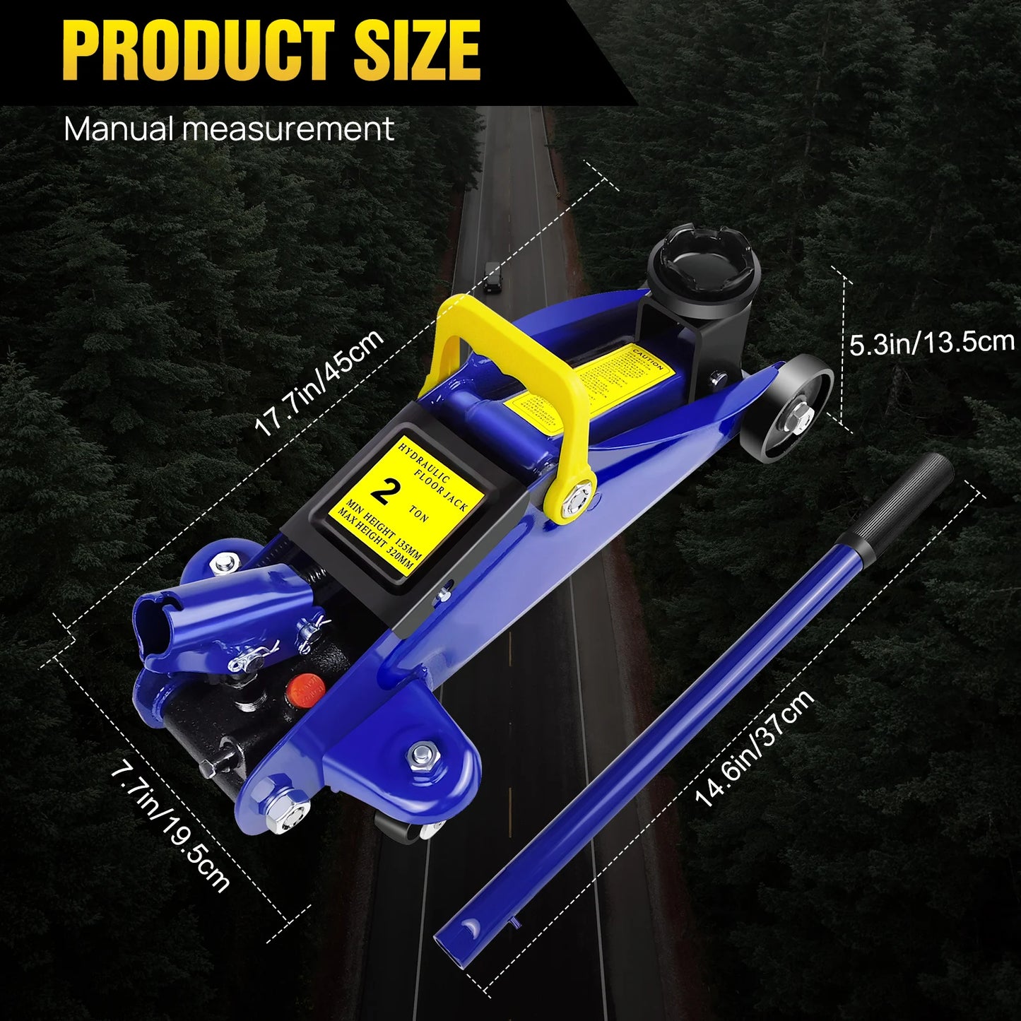 LiftPro™ Hydraulic Floor Jack & Jack Stand Combo – Professional Garage Kit
