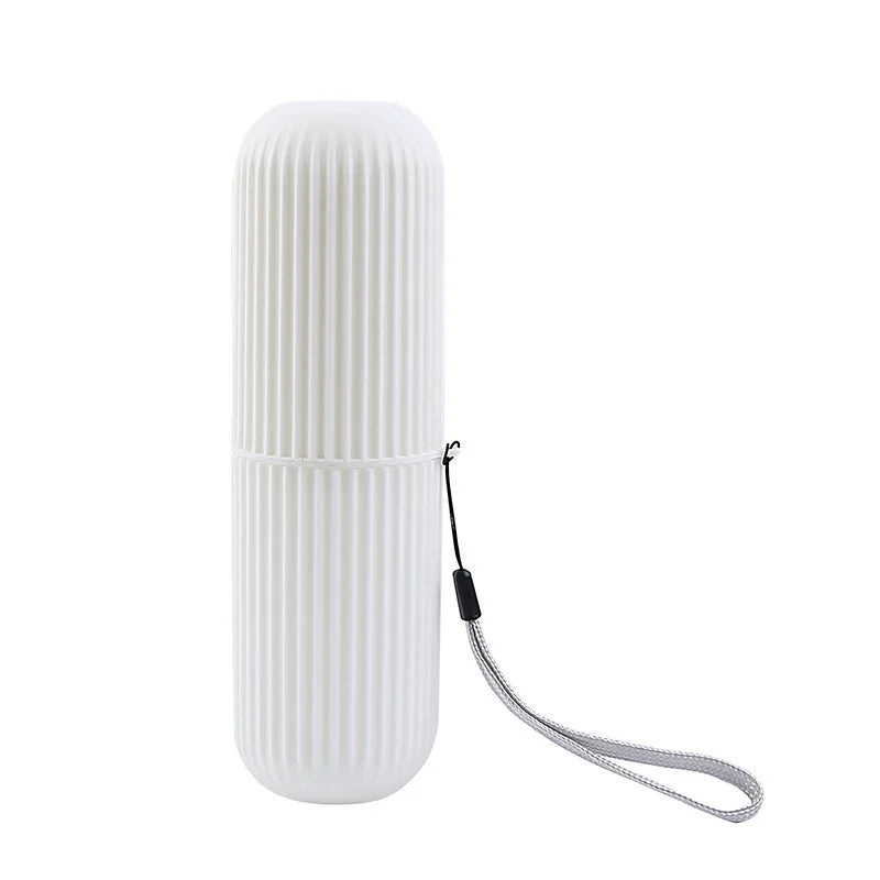 Portable Travel Toothbrush & Toothpaste Case | Hygienic Storage Box for Camping and Daily Use