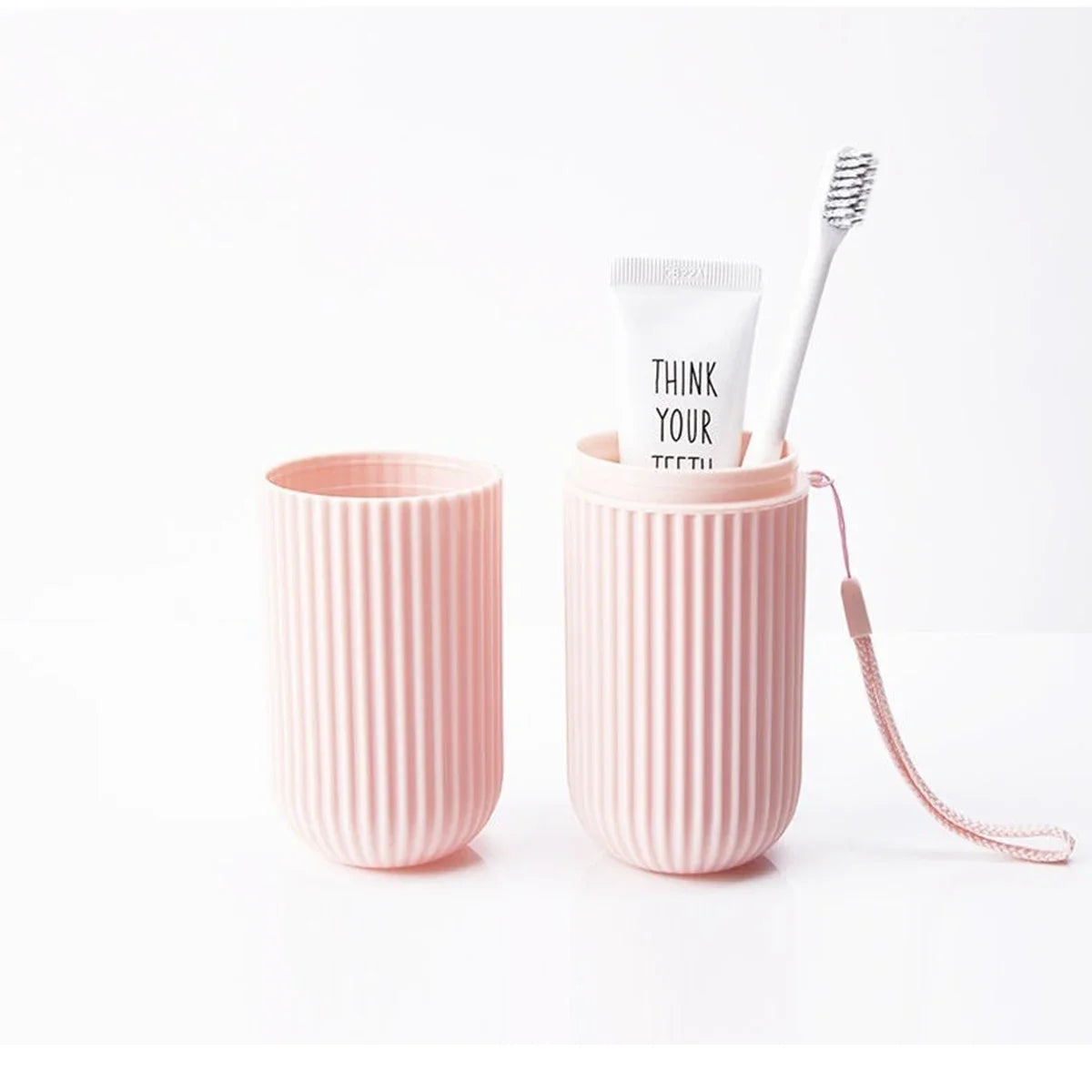 Portable Travel Toothbrush & Toothpaste Case | Hygienic Storage Box for Camping and Daily Use