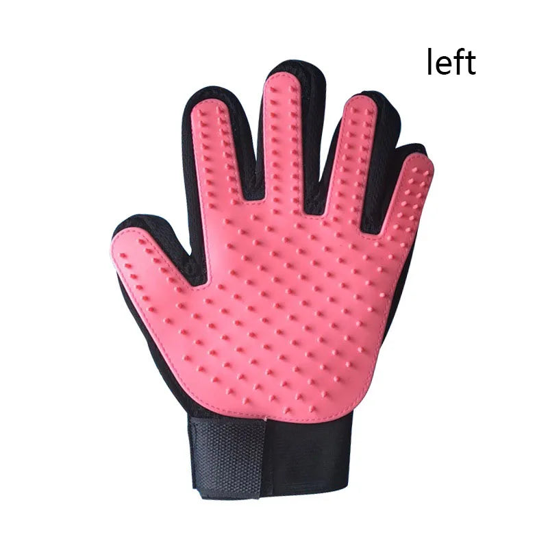 Pet Hair Removal Grooming Glove for Dogs and Cats, Deshedding Comb, Massage Brush, and Shedding Control Tool