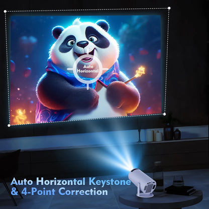 Magcubic HY300 Pro Portable Smart Projector | Native 720P HD | Android 14 | Bluetooth 5.4 | Home & Outdoor Entertainment