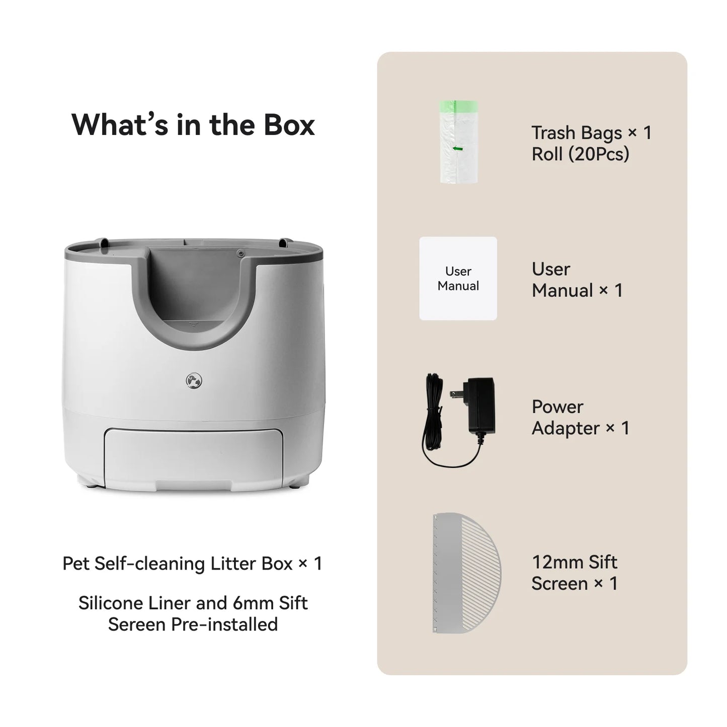 Furoomate™ Smart Self-Cleaning Cat Litter Box | Hands-Free Odor Control
