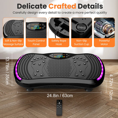 VibeFit™ Whole Body Vibration Platform – Smart Home Fitness System