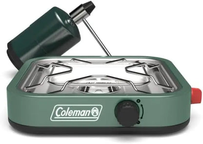 Portable 1-Burner Camping Stove | 8000 BTU Power | Matchless Ignition | Compact Outdoor Cooktop