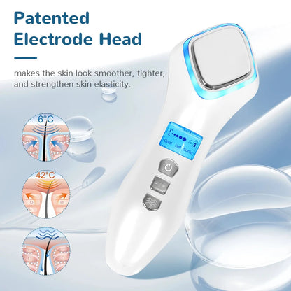 GlowFusion™ Hot & Cold Facial Care Device – LED Light & Sonic Massage