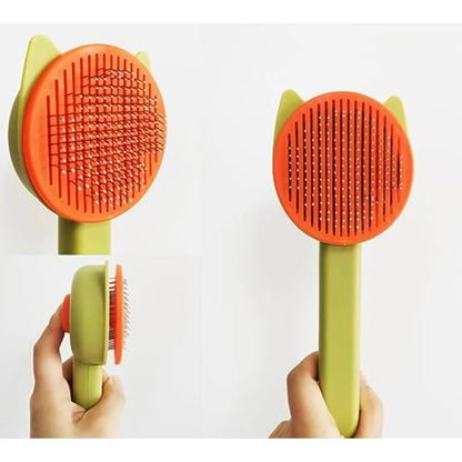 10-Piece Cat & Dog Grooming Set | Self-Cleaning Deshedding Brush, Bath Brush, Massage Glove, Nail Clipper & Flea Comb