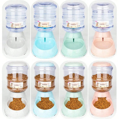 PawServe™ Automatic Pet Feeding Station – Food & Water Bowl Set
