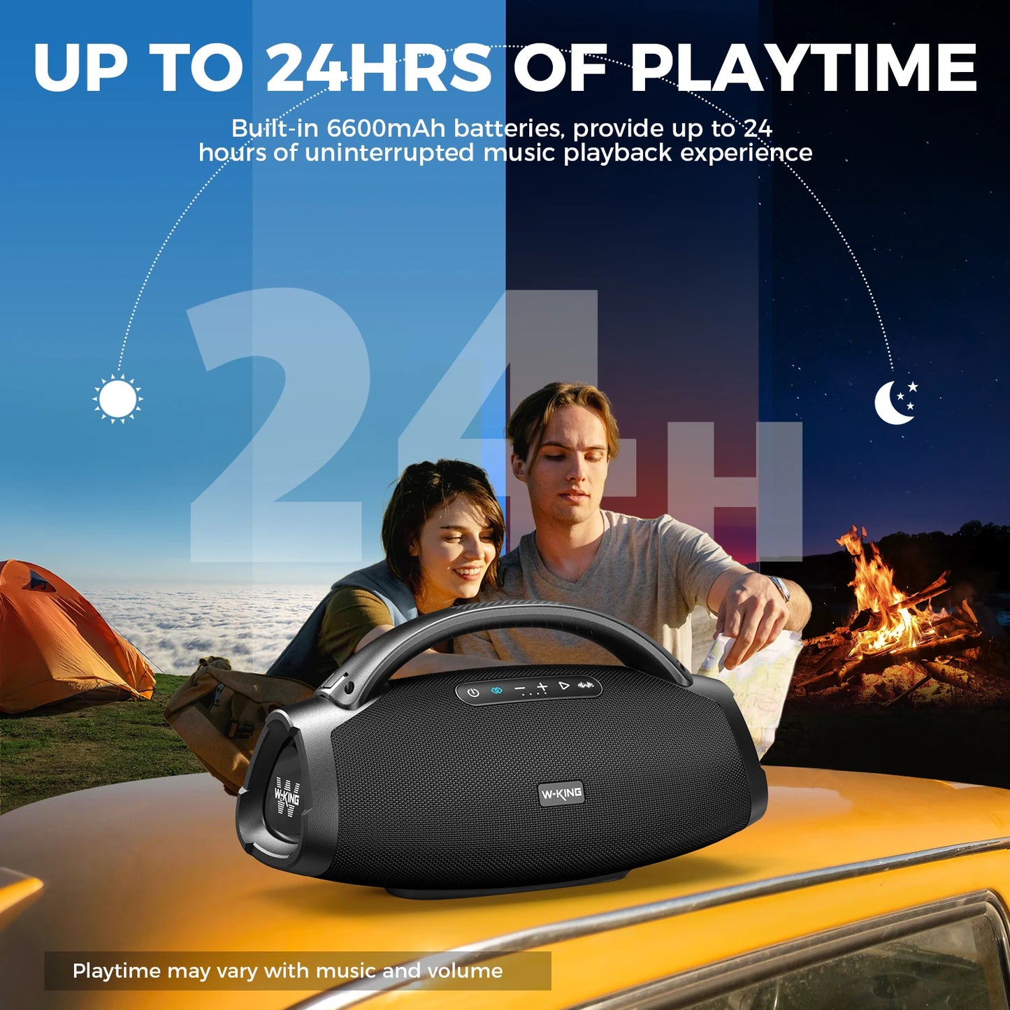 W-KING X20S™ Premium Bluetooth Party Speaker – Powerful Outdoor Sound