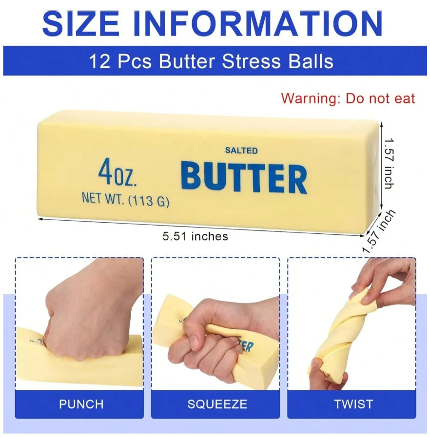 Realistic Food-Shaped Stress Relief Toys | Soft Slow Rebound Squeeze Sticks | Anti-Stress Hand Relaxation Toy