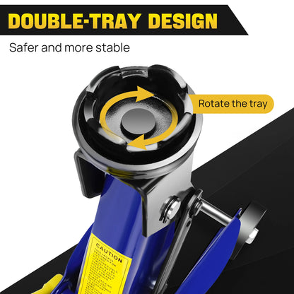 LiftPro™ Hydraulic Floor Jack & Jack Stand Combo – Professional Garage Kit