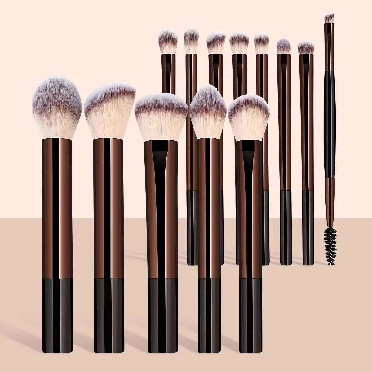 LuxeBlend™ 13-Piece Professional Makeup Brush Collection