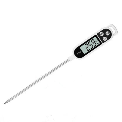 TP300 Digital Food Thermometer, Instant Read Meat Thermometer with LCD Display, Kitchen Cooking Thermometer for BBQ, Meat, Milk, Water & Food Temperature Monitoring