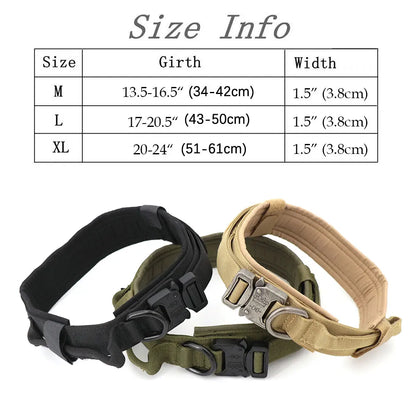 Take Control of Every Walk! Tactical Dog Collar & Leash Set