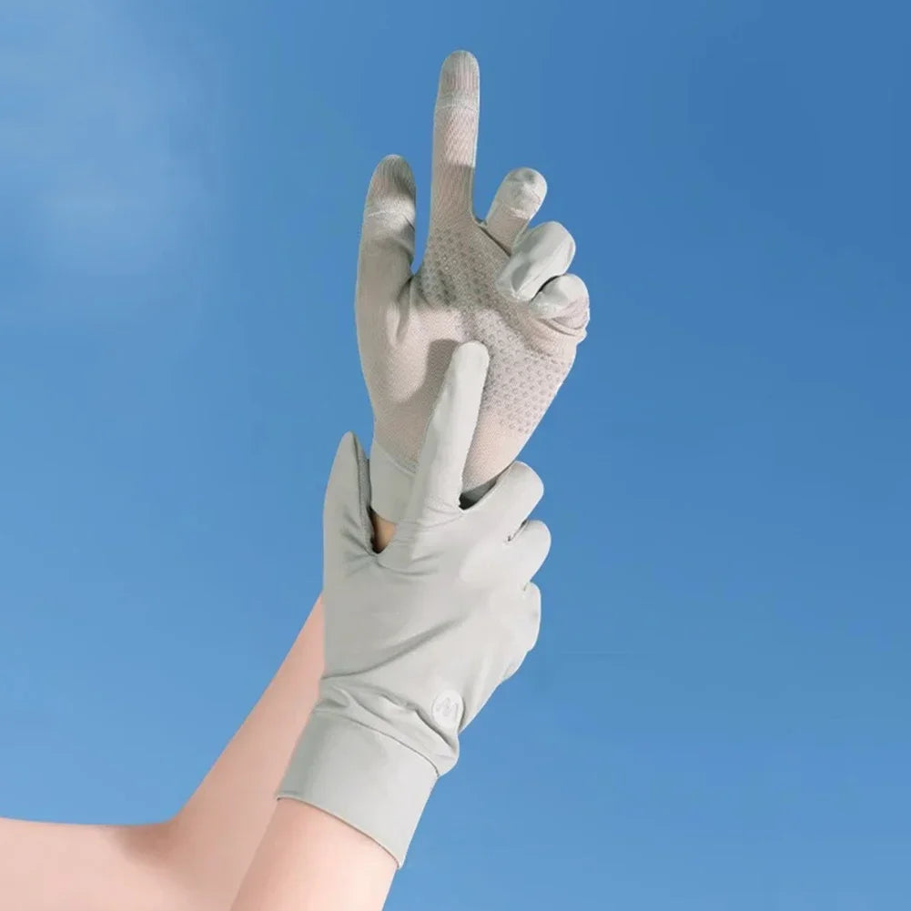 SunShield™ Women’s UV Protection Gloves – Cooling Outdoor Collection